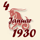 Jarac, 4 Januar 1930.