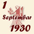 Devica, 1 Septembar 1930.
