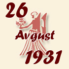 Devica, 26 Avgust 1931.