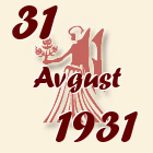 Devica, 31 Avgust 1931.
