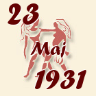 Blizanci, 23 Maj 1931.