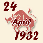 Bik, 24 April 1932.