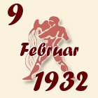 Vodolija, 9 Februar 1932.