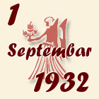 Devica, 1 Septembar 1932.