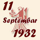 Devica, 11 Septembar 1932.