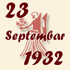 Devica, 23 Septembar 1932.