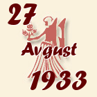 Devica, 27 Avgust 1933.
