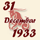 Jarac, 31 Decembar 1933.