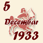 Strelac, 5 Decembar 1933.