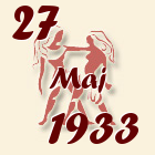 Blizanci, 27 Maj 1933.