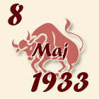Bik, 8 Maj 1933.