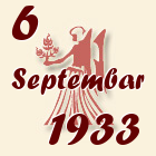 Devica, 6 Septembar 1933.