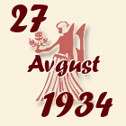 Devica, 27 Avgust 1934.