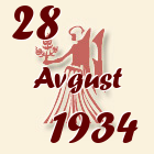 Devica, 28 Avgust 1934.