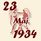 Blizanci, 23 Maj 1934.