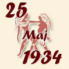 Blizanci, 25 Maj 1934.