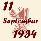 Devica, 11 Septembar 1934.