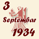 Devica, 3 Septembar 1934.