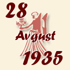 Devica, 28 Avgust 1935.