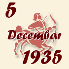 Strelac, 5 Decembar 1935.