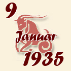 Jarac, 9 Januar 1935.