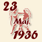 Blizanci, 23 Maj 1936.