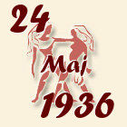 Blizanci, 24 Maj 1936.