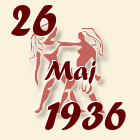 Blizanci, 26 Maj 1936.