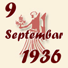 Devica, 9 Septembar 1936.