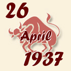 Bik, 26 April 1937.