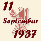 Devica, 11 Septembar 1937.
