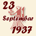 Devica, 23 Septembar 1937.