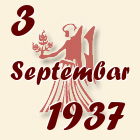 Devica, 3 Septembar 1937.