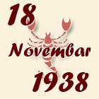 Škorpija, 18 Novembar 1938.