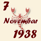 Škorpija, 7 Novembar 1938.