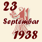 Devica, 23 Septembar 1938.
