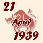 Bik, 21 April 1939.