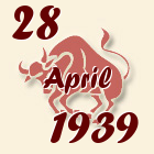 Bik, 28 April 1939.