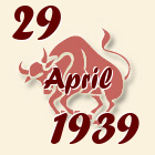 Bik, 29 April 1939.
