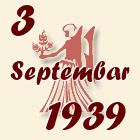 Devica, 3 Septembar 1939.