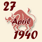 Bik, 27 April 1940.