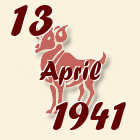 Ovan, 13 April 1941.