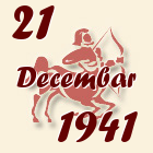 Strelac, 21 Decembar 1941.