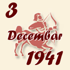 Strelac, 3 Decembar 1941.