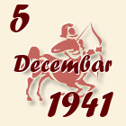 Strelac, 5 Decembar 1941.