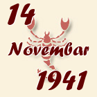 Škorpija, 14 Novembar 1941.
