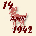 Ovan, 14 April 1942.