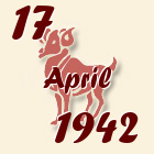 Ovan, 17 April 1942.