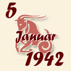 Jarac, 5 Januar 1942.