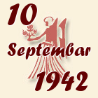 Devica, 10 Septembar 1942.